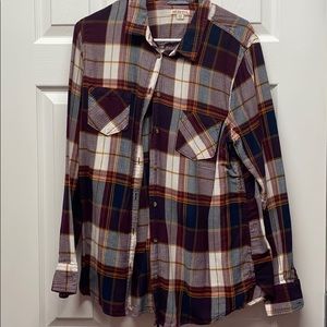 Marona maroon Flannel